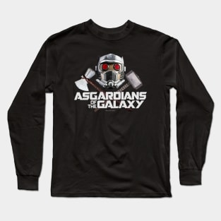 Asgardians Of The Galaxy skull Long Sleeve T-Shirt